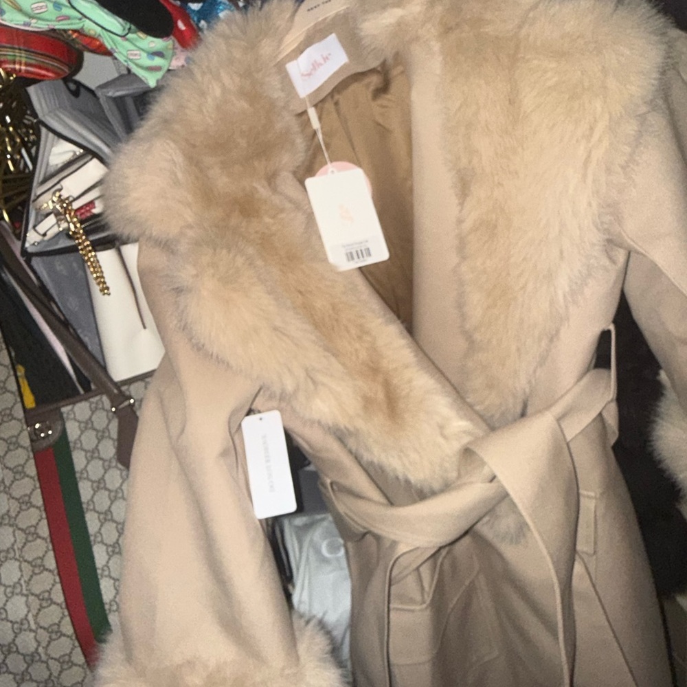 NWT- Selkie Almond Groupie Coat -XXL - Picture 7 of 8